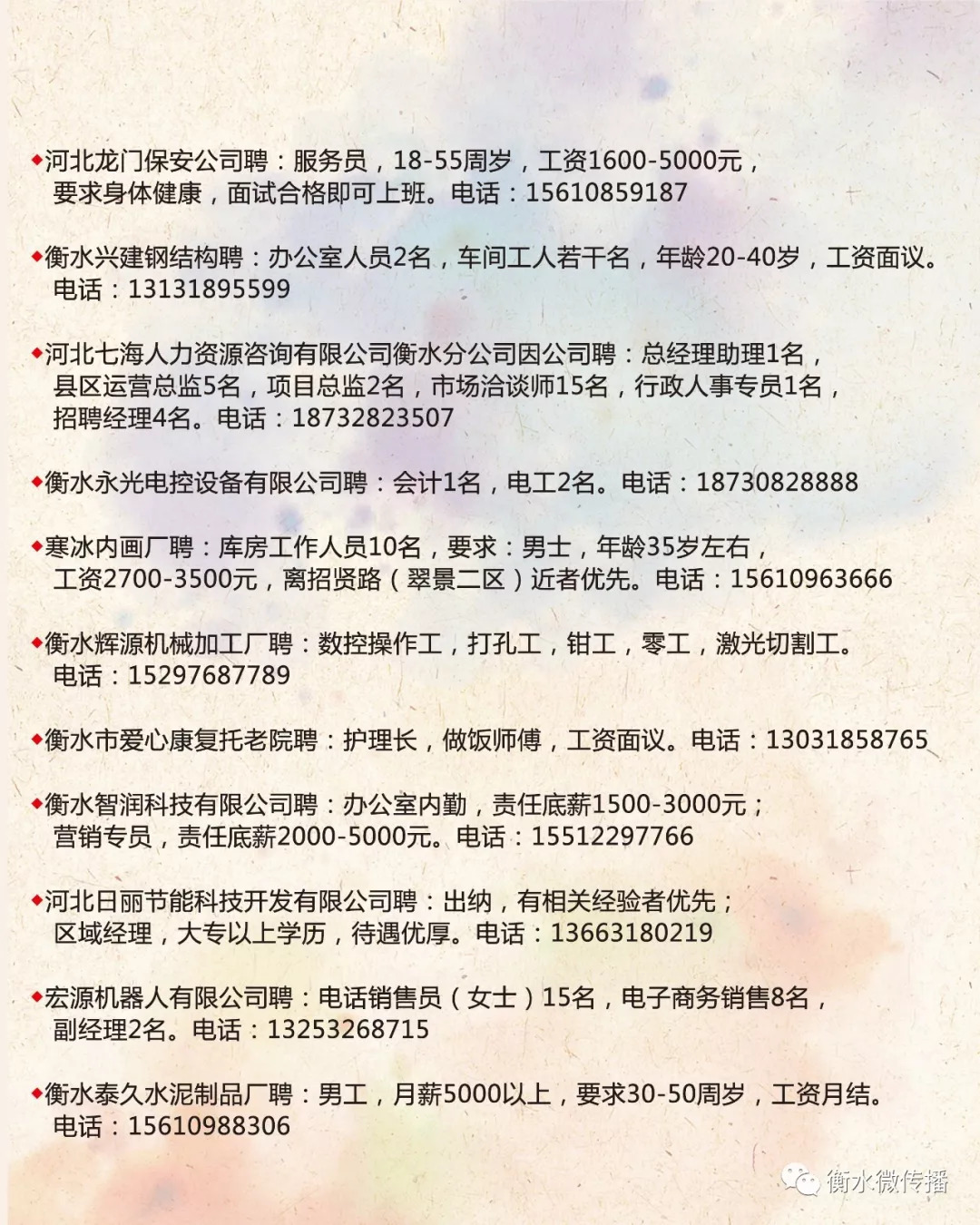 邢台最新招聘信息全面概览