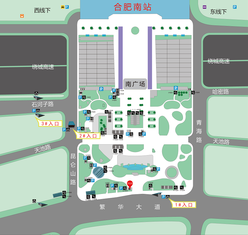 合肥站北广场最新规划，城市变迁与学生成长之路